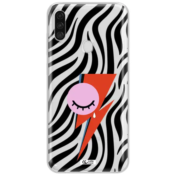 David Bowie Symbol Samsung A11 Clear TPU Case