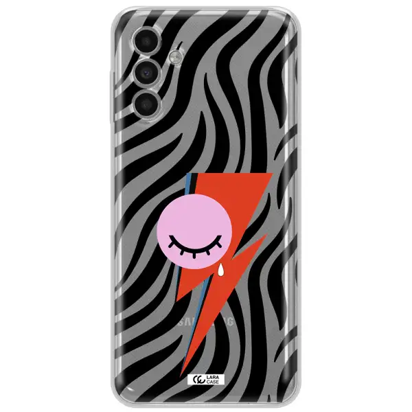 David Bowie Symbol Samsung A13 5G Clear Tpu Case