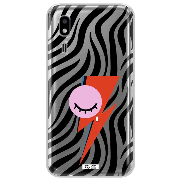 David Bowie Symbol Samsung A2 Core Clear TPU Case