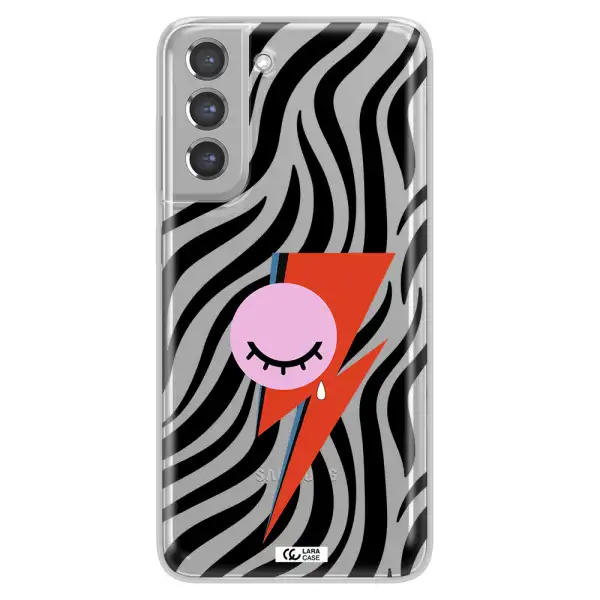 David Bowie Symbol Samsung A21 Fe Clear TPU Case