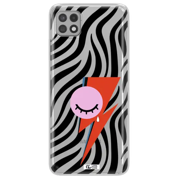 David Bowie Symbol Samsung A22 5g Clear TPU Case