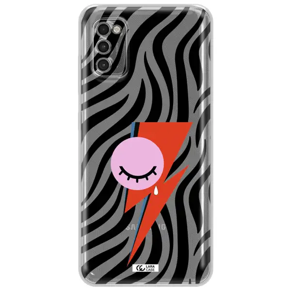 David Bowie Symbol Samsung A41 Clear Tpu Case