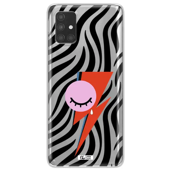 David Bowie Symbol Samsung A71 Clear TPU Case