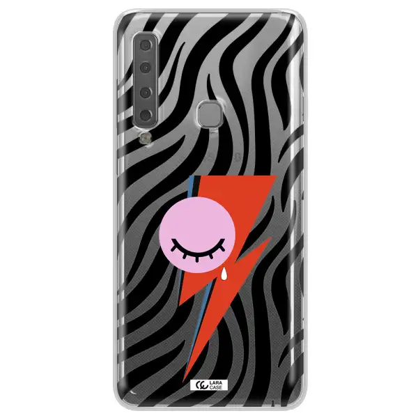 David Bowie Symbol Samsung A9 2018 Clear TPU Case