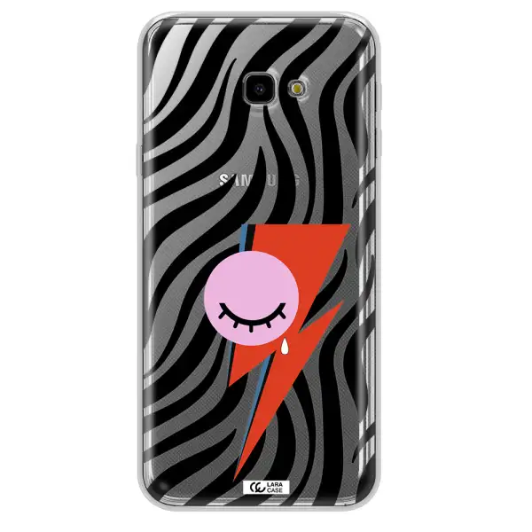 David Bowie Symbol Samsung J4 Plus Clear TPU Case