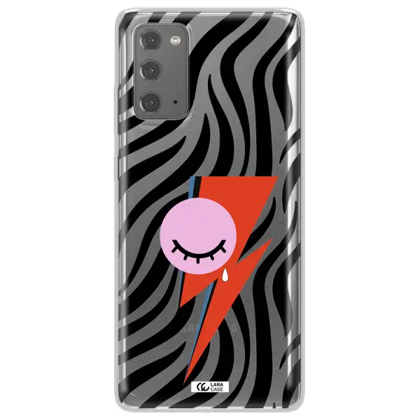 David Bowie Symbol Samsung Note 20 Clear TPU Case