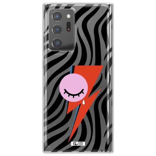 David Bowie Symbol Samsung Note 20 Ultra Clear TPU Case