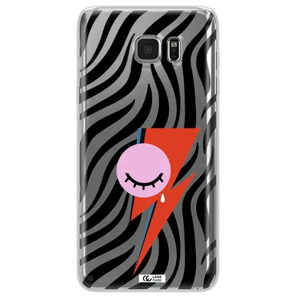 David Bowie Symbol Samsung Note 5 Clear TPU Case