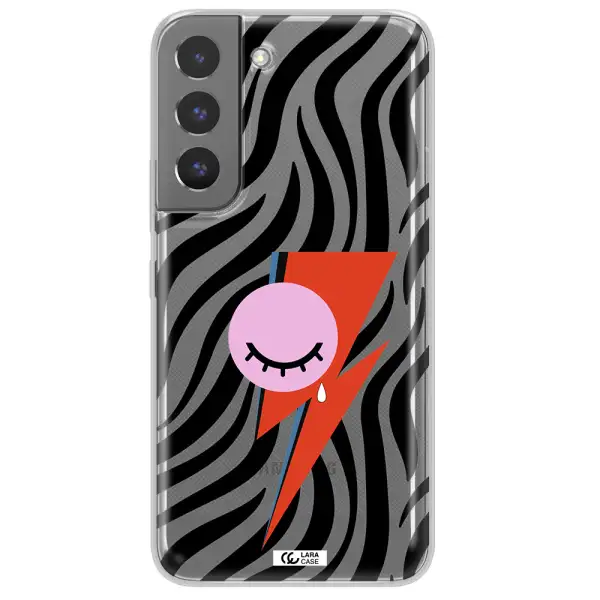 David Bowie Symbol Samsung S 22 Plus Clear TPU Case