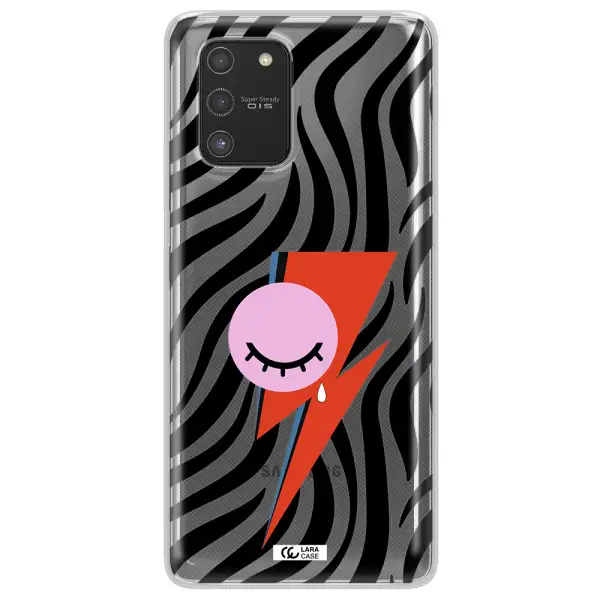 David Bowie Symbol Samsung S10 Lite Clear TPU Case