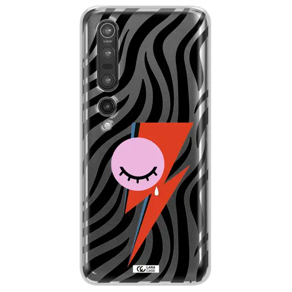 David Bowie Symbol Xiaomi Mi 10 Pro Clear TPU Case