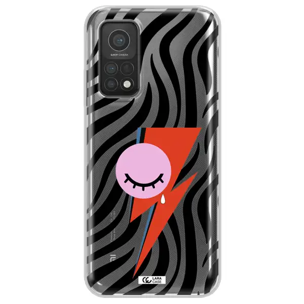 David Bowie Symbol Xiaomi Mi 10T Clear TPU Case