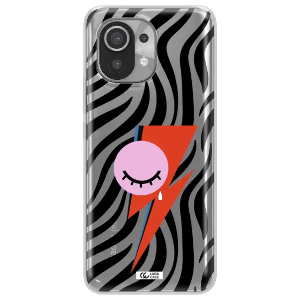 David Bowie Symbol Xiaomi Mi 11 Clear TPU Case