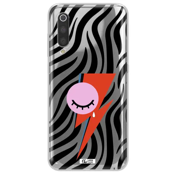 David Bowie Symbol Xiaomi Mi 9 Clear TPU Case