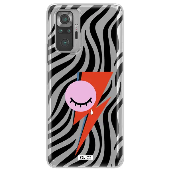 David Bowie Symbol Xiaomi Note 10 Pro Clear TPU Case