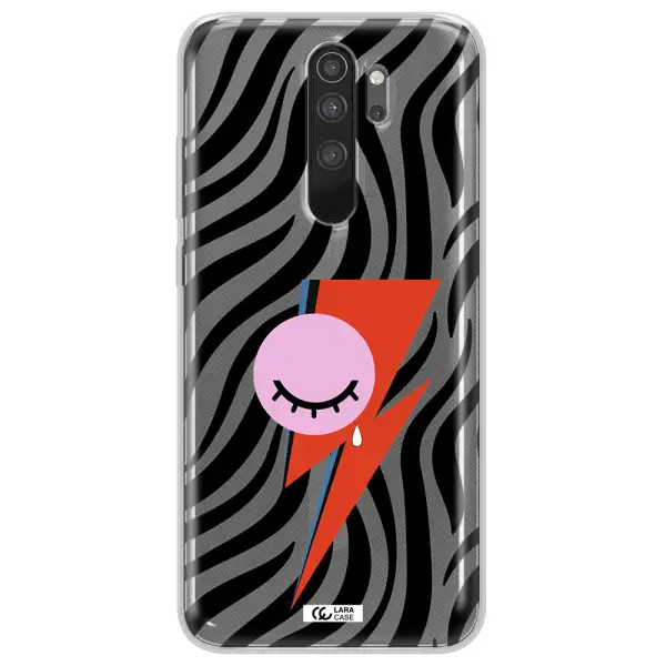 David Bowie Symbol Xiaomi Note 8 Pro Clear TPU Case