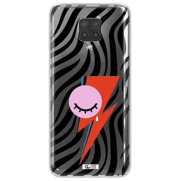David Bowie Symbol Xiaomi Note 9 Pro Clear TPU Case
