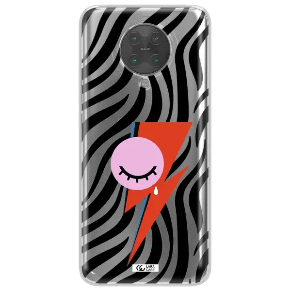 David Bowie Symbol Xiaomi Poco F2 Pro Clear TPU Case