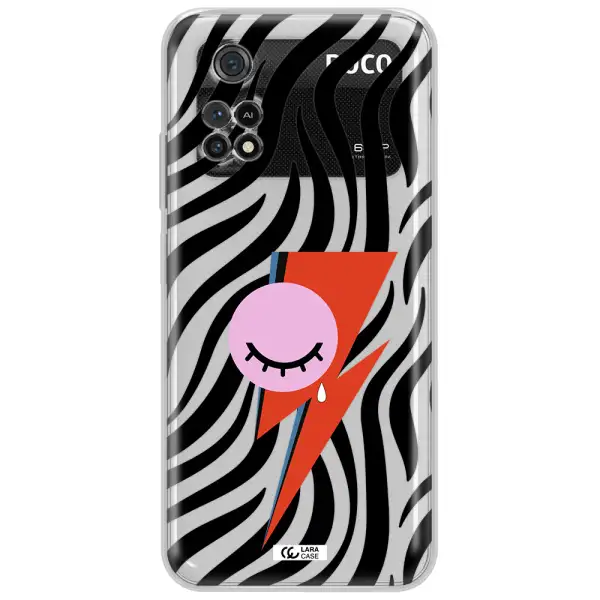 David Bowie Symbol Xiaomi Poco M4 Pro 4G Clear Tpu Case