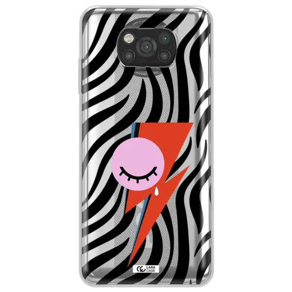 David Bowie Symbol Xiaomi Poco X3 Clear TPU Case