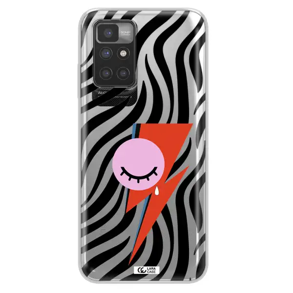 David Bowie Symbol Xiaomi Redmi 10 Clear TPU Case