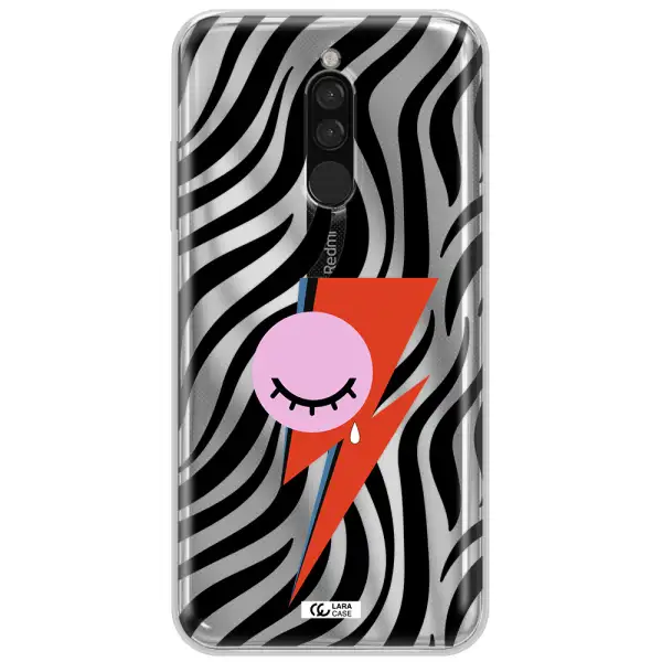 David Bowie Symbol Xiaomi Redmi 8 Clear Tpu Case