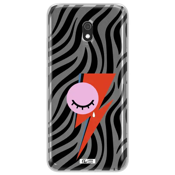 David Bowie Symbol Xiaomi Redmi 8A Clear TPU Case