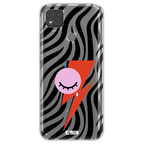 David Bowie Symbol Xiaomi Redmi 9C Clear TPU Case