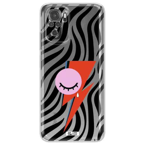 David Bowie Symbol Xiaomi Redmi Note 10S Clear Tpu Case