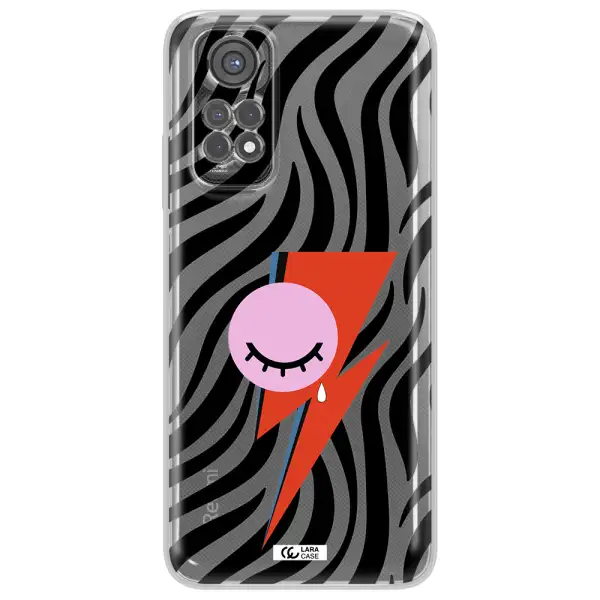 David Bowie Symbol Xiaomi Redmi Note 11S Clear Tpu Case