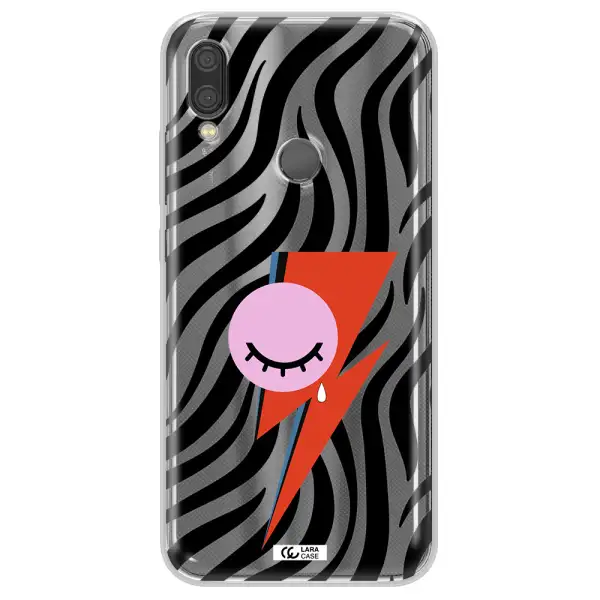 David Bowie Symbol Xiaomi Redmi Note 7 Clear TPU Case