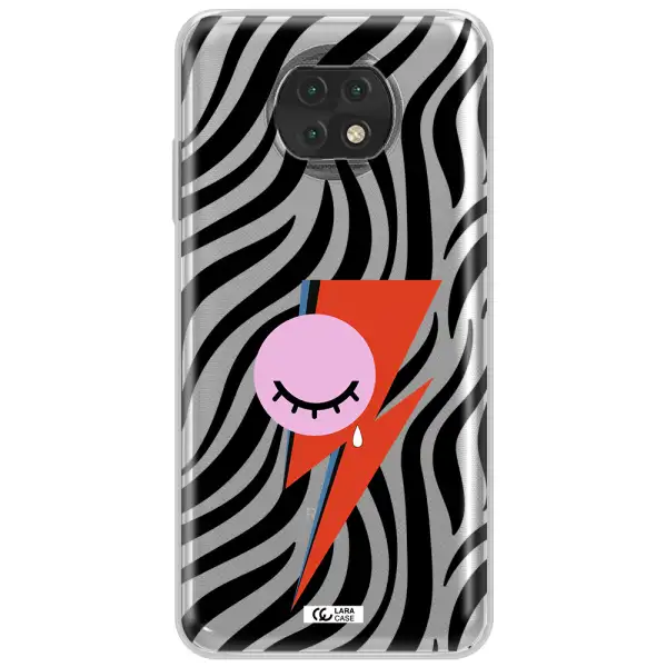 David Bowie Symbol Xiaomi Redmi Note 9T Clear Tpu Case