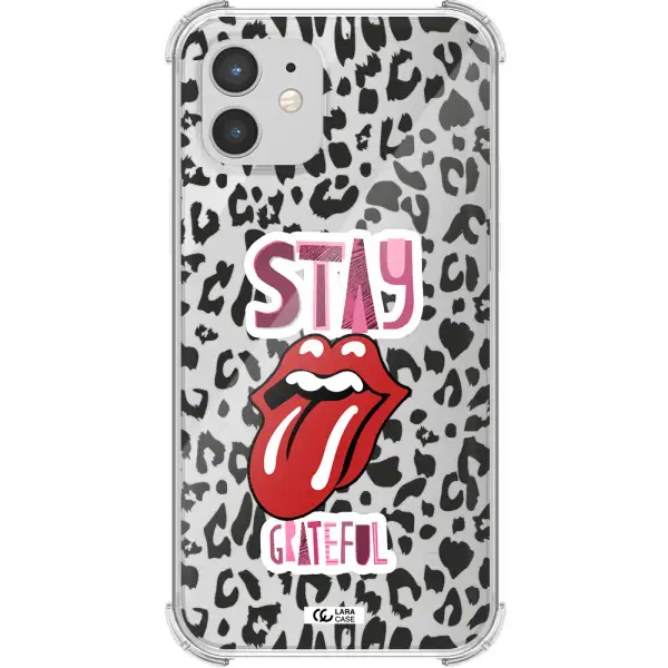 The Rolling Stones Apple iPhone 12 mini Clear PC Case