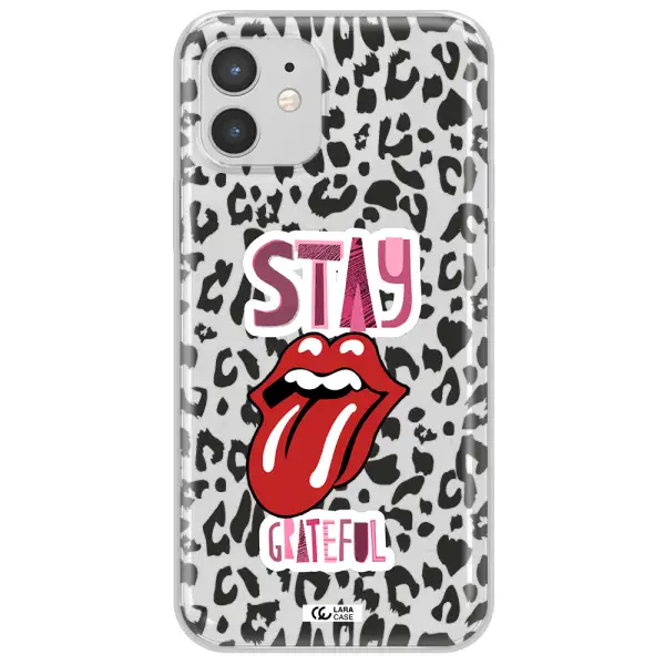 The Rolling Stones Apple iPhone 12 mini Clear TPU Case