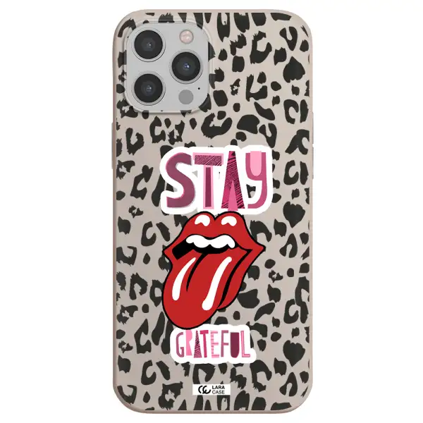 The Rolling Stones Apple iPhone 12 pro Silicone Stone Case