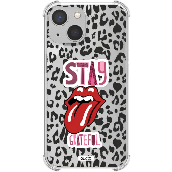 The Rolling Stones Apple iPhone 13 Clear PC Case