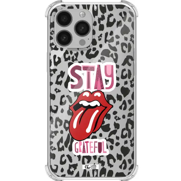 The Rolling Stones Apple iPhone 13 Pro Max Clear PC Case