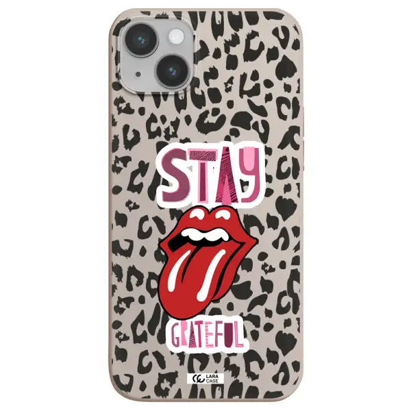 The Rolling Stones Apple iPhone 14 plus Silicone Stone Case