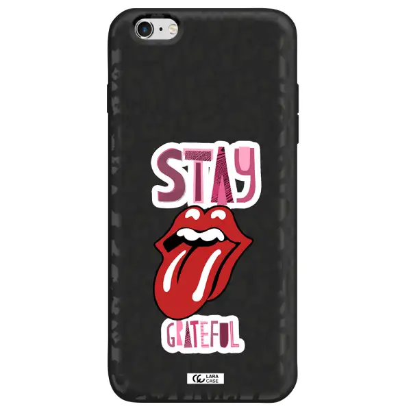 The Rolling Stones Apple iPhone 6 s plus Silicone black Case