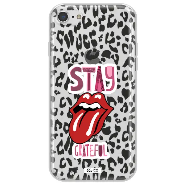 The Rolling Stones Apple iPhone 7 Clear TPU Case