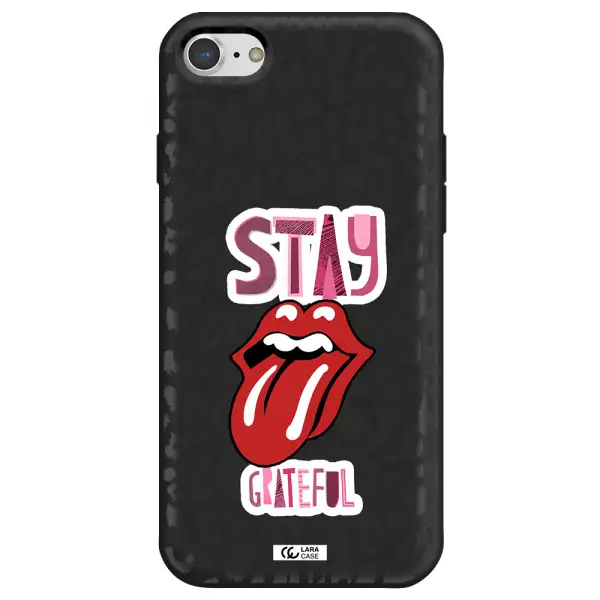 The Rolling Stones Apple iPhone 8 Silicone black Case