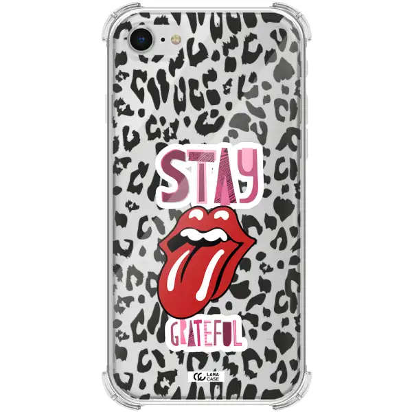 The Rolling Stones Apple iPhone se 2020 Clear PC Case