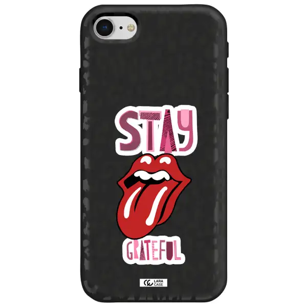 The Rolling Stones Apple iPhone se 2020 Silicone black Case