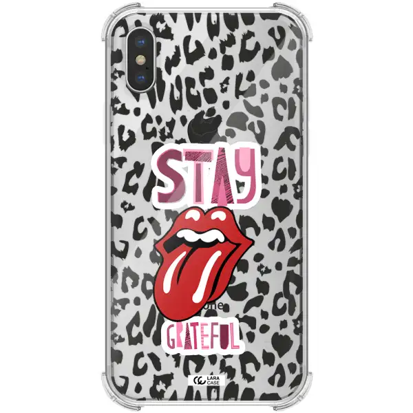 The Rolling Stones Apple iPhone XS max Clear PC Case