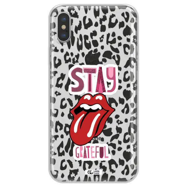 The Rolling Stones Apple iPhone XS max Clear TPU Case