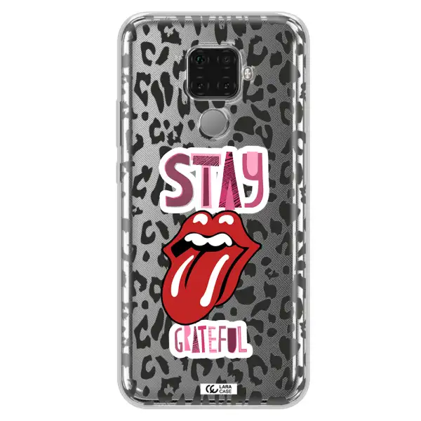 The Rolling Stones Huawei Mate 30 Lite Clear TPU Case