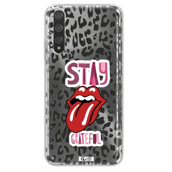 The Rolling Stones Huawei Nova 5t Clear TPU Case