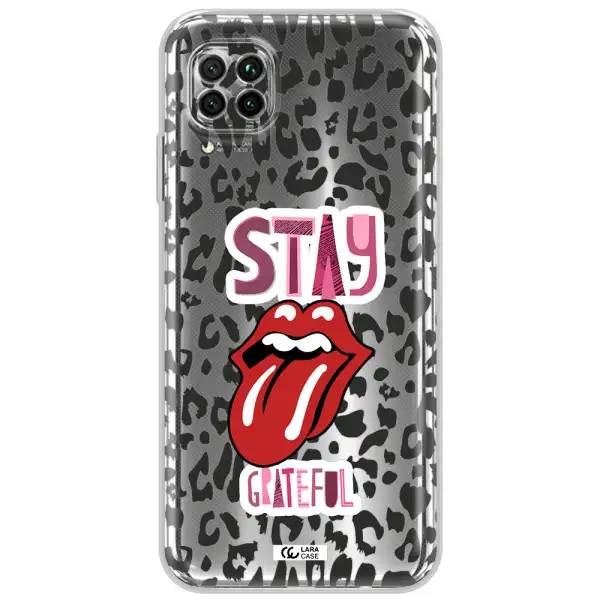 The Rolling Stones Huawei Nova 7I Clear Tpu Case