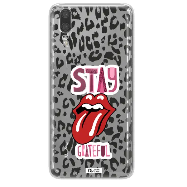 The Rolling Stones Huawei P20 Clear TPU Case