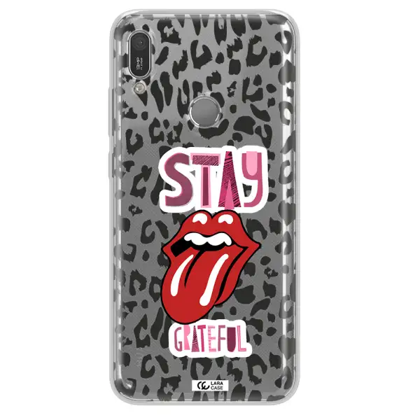 The Rolling Stones Huawei Y6 2019 Clear TPU Case